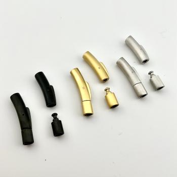 Preview: MANINKA Hebeldruckverschluss für Armbänder und Halsketten